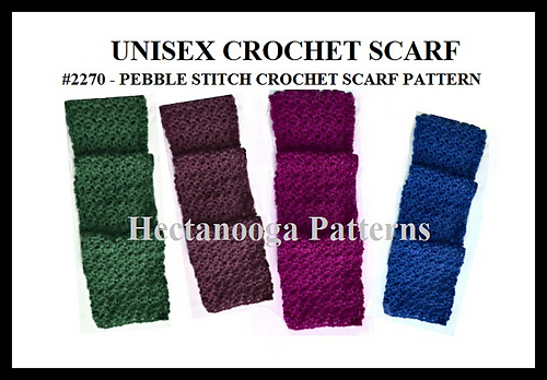 2270 Pebble Stitch Scarf photo 2