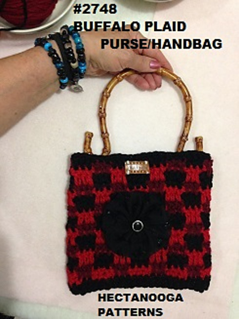 buffalo plaid pocketbook