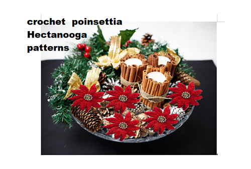 CROCHET POINSETTIA photo 7