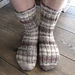 Last Minute Santa Sock pattern 