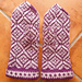 Peppermint Mittens pattern 