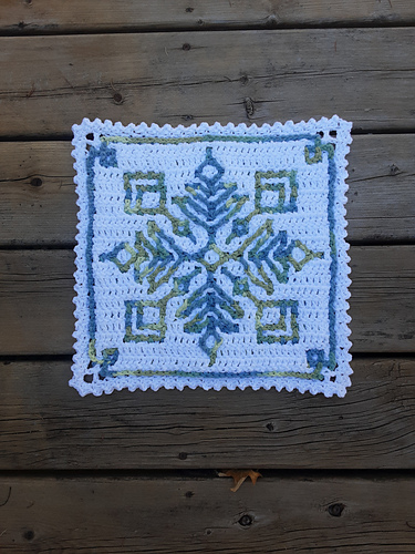 Blackwork-Style Squares photo 7
