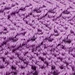 Raised Diagonals Square pattern 