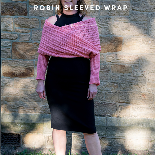 Ravelry: Robin Sleeved Wrap pattern by Sunflower Cottage Crochet