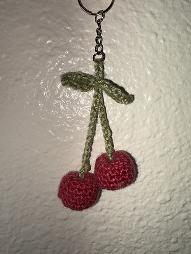 Cherry Keychain