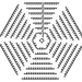Hespetre hexagon pattern 