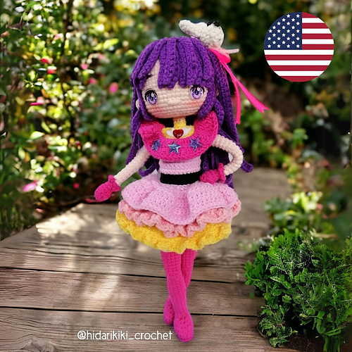 Ravelry: AI HOSHINO amigurumi doll pattern by Carmen Lago