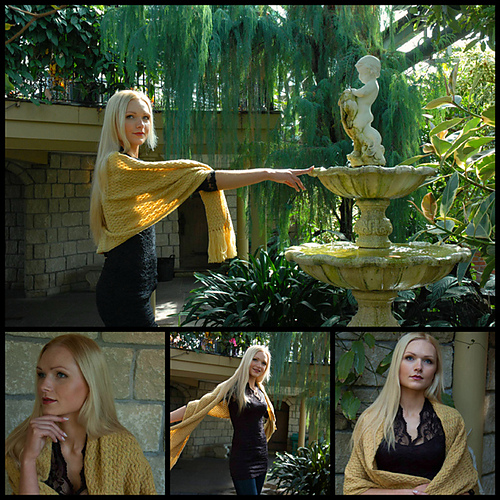 criss cross shawl