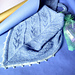 MiniShawlClub #8 Leaves pattern