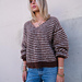 Vanilla V-neck pattern 
