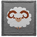 Sheep Colorwork Square pattern 