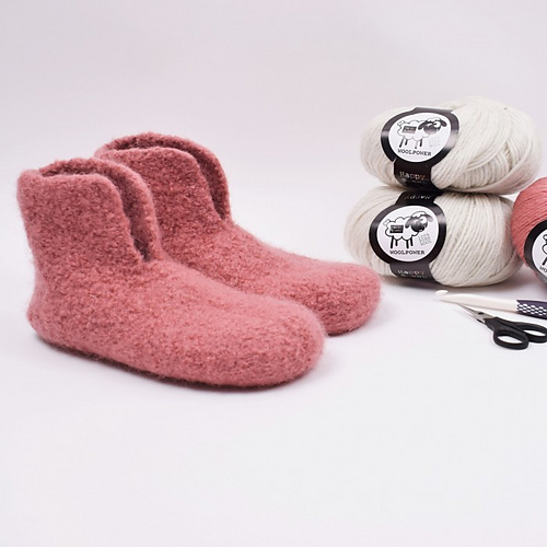 Felted slippers - Tine Sommer Hansen