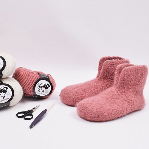 Felted slippers - Tine Sommer Hansen