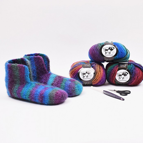 Felted slippers - Tine Sommer Hansen