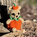Pumpkin Bear pattern 