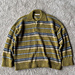 Lento Striped Polo Tee pattern