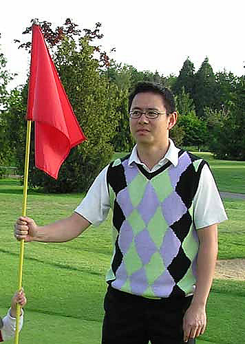 Drunken Argyle Vest photo 3