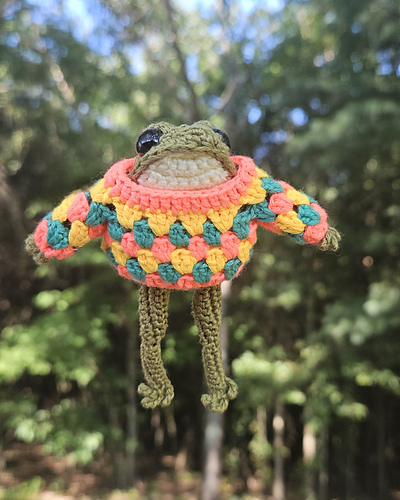 ALL SIZES LLT Granny Stripe Sweater