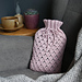 Lace Hot Water Bottle Cover pattern 