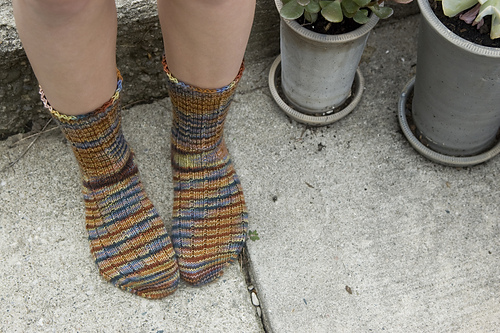 Basic Ribbed Sock Pattern Ravelry: Basic Ribbed Sock (Book Version) pattern by Kate Atherley
