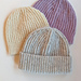 Hooked Brioche Hat pattern 