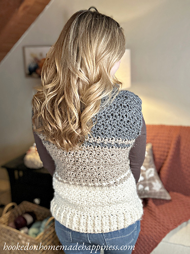 Cowl Sweater Vest photo 4