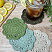 Easy Flower Coaster pattern 