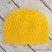 Puff Stitch Beanie pattern 