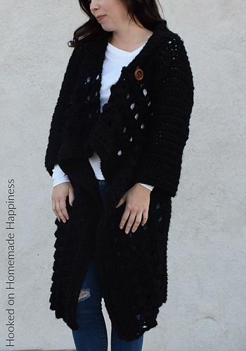 Everyday Black Cardigan photo 6
