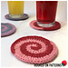 Candy Swirl Coasters pattern 