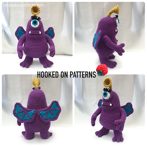 Purple People Eater Stuffed Toy photo 5