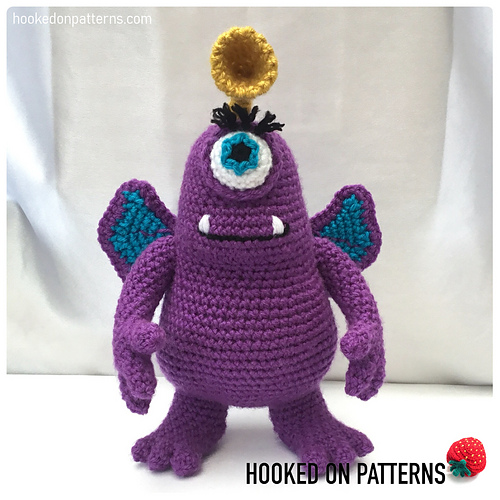 Purple People Eater Stuffed Toy photo 1