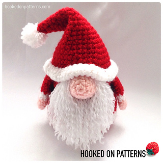 Ravelry: Santa Gonk Christmas Decorations pattern by Ling Ryan