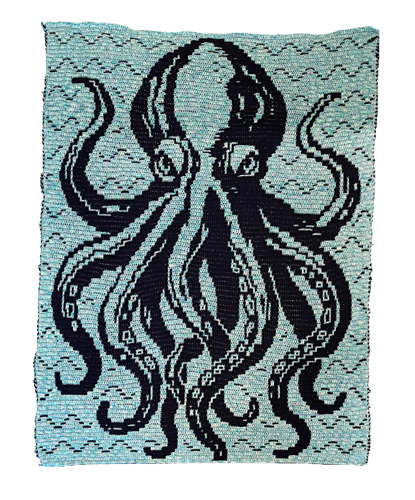 Kraken - Overlay Mosaic Crochet Blanket