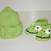 Preemie Froggy Booties pattern