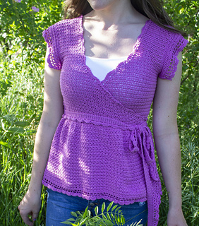 Ravelry: Lydia Peplum pattern by Katie Hansen