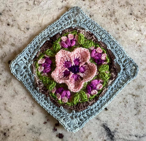 Cherry Blossom in the Snow - Made by Suzanne Eakin