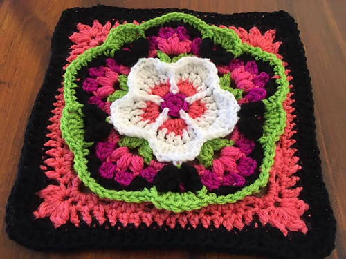 Cherry Blossom in the Snow - Made by Kylie Hazelman