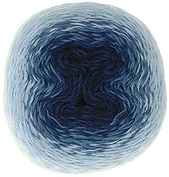 Scheepjes Whirl Fine Art 658 Classicism Blu – Gomitolo 220g Lana Merino Superwash, Acrilico E Nylon