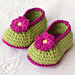 Fairy Blossom Baby Booties photo 4