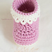Pink Lady Baby Booties photo 4