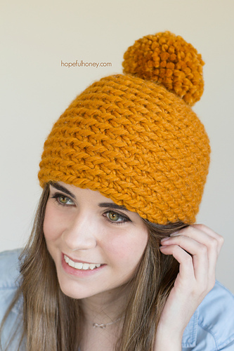 Toffee Apple Pompom Beanie photo 4
