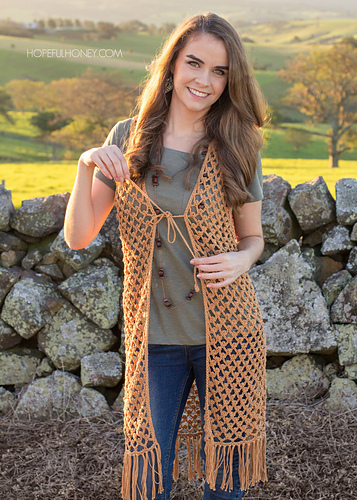 Whispering Birch Bohemian Vest photo 1