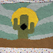 Saguaro Sky Tapestry pattern 