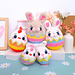 Easter Eggs Bunny & Chicken pattern