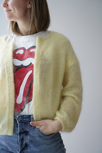 Basis Mohair-Cardigan - Christina Larsos