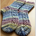Socken "Lisa Lustig" pattern