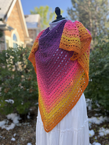 Fry and Leela Shawl