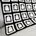 Ghost Granny Square Blanket pattern 