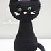 Halloween Black Cat Wreath photo 3